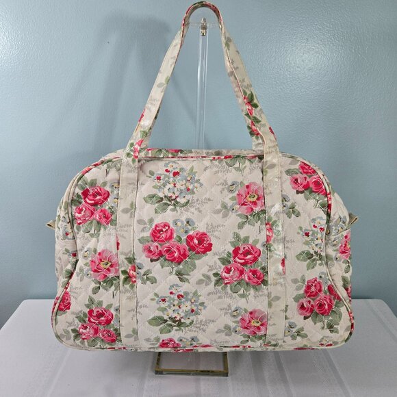 Handbags - Overnight Bag Travel Bag Tote Bag Floral